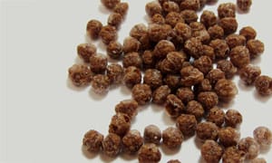 Weizen-Reis-Mais-Kugel, schoko